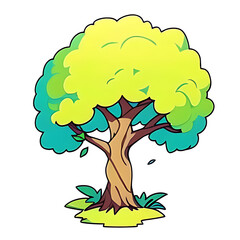 tree with green leaves