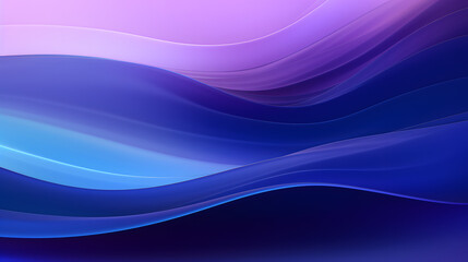 Obraz premium Digital purple blue wavy gradient curve abstract graphic poster PPT background