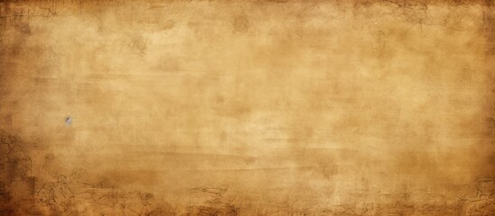 Fototapeta premium Aged and weathered parchment paper texture or background with copy space image