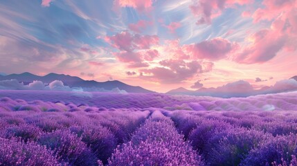 The Field of Lavender