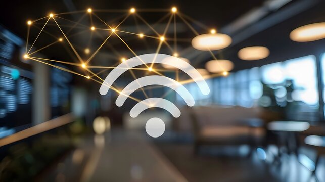 Wi-Fi Wireless Connection connects easily through a wireless Internet network to access businesses, social media, and social networks around the world.