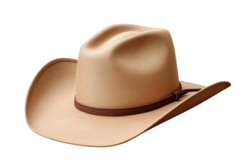 The Sunlit Cowboys Crown on White or PNG Transparent Background.