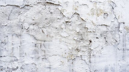 Obraz premium Vintage Style White Cement Wall for Graphic Design and Wallpapers