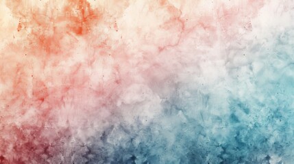 Obraz premium Bathed in a wash of soft pastels, this watercolor background whispers serenity, inviting viewers to relax and unwind