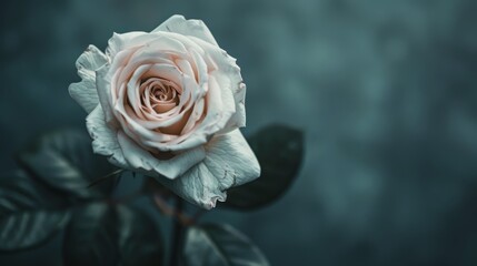 a blurred rose image