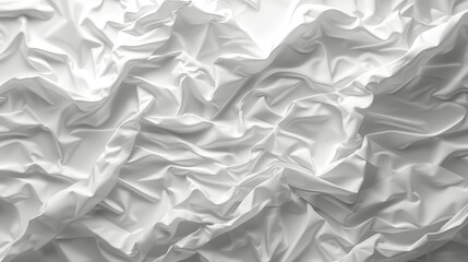 Obraz premium A tight shot of a white cloth with substantial white fabric at the top and bottom