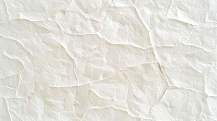  A close-up of crinkled white paper
