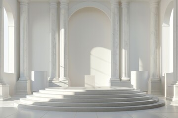 Classical Empty Podium