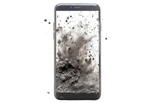 Digital Symphony: A Harmonious Duet of Black and White on White or PNG Transparent Background.