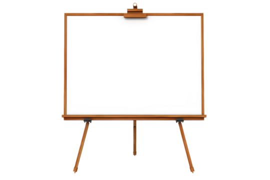 The Enchanted Easel of Creation on White or PNG Transparent Background.