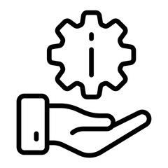 Information Vector Line Icon Design