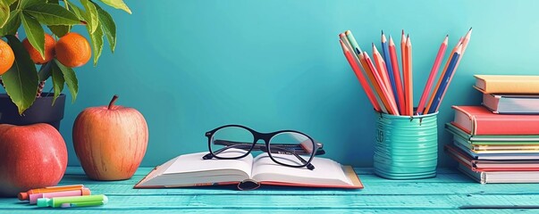 Create a minimalistic template for a school newsletter