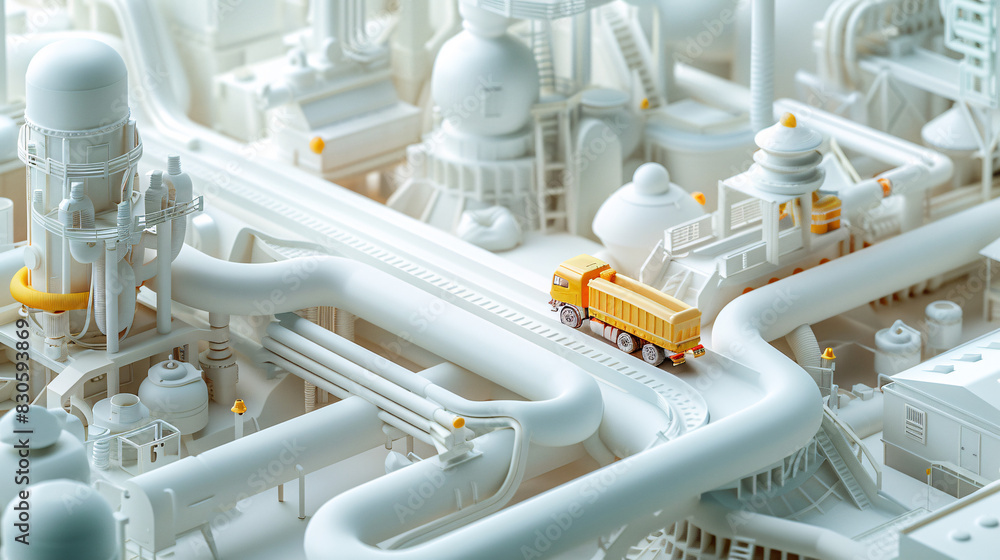 Poster digital transformation in manufacturing with predictive maintenance and iot sensors
