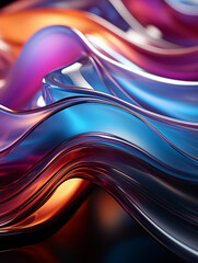 
Abstract background image, flowing light technology, creative theme