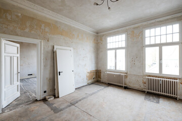 Kernsanierung einer alten Villa in Remscheid