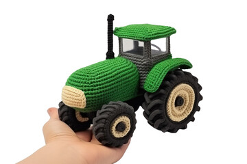 Fototapeta premium Harvesting Imagination on White or PNG Transparent Background.