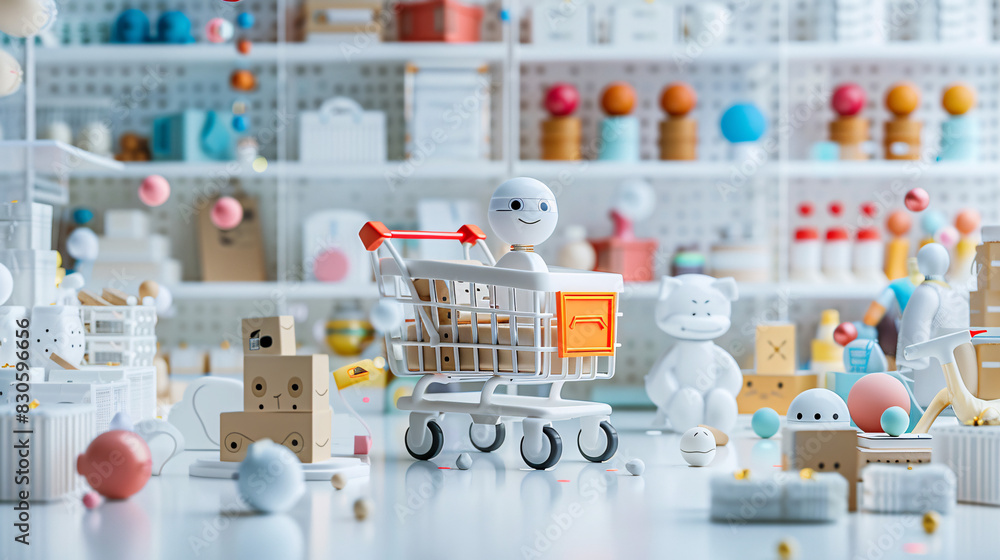 Poster digital transformation in retail with ai-powered inventory management and customer insights