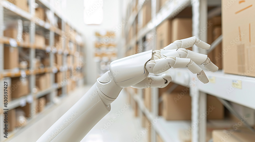 Poster autonomous robots in warehouse management and order fulfillment
