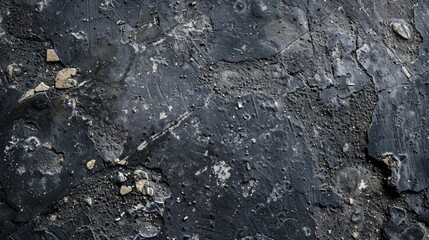 Fototapeta premium Texture of a grimy dark cement floor for abstract backdrop