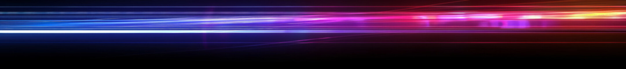Vibrant Abstract with Converging Neon Streaks of Light