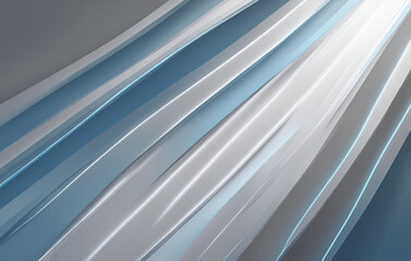 Obraz premium Simple neutral blue tone abstract background, A close up of a blue and white paper, Abstract business background moving straight lines of light white blue 