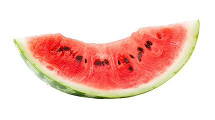 A slice of watermelon, transparent picture