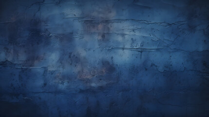 Fototapeta premium Digital retro dark blue textured graphics poster background