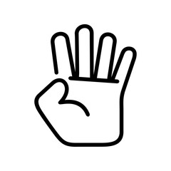 Obraz premium Hand Sign