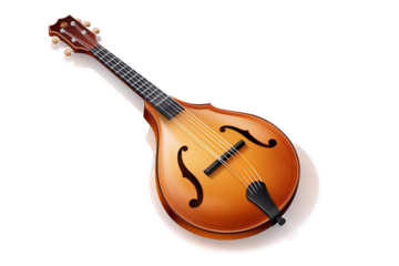 The Melodic Citrus Serenade on White or PNG Transparent Background.