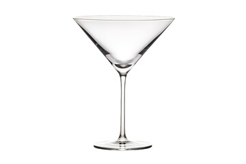 Elegance in Glass on White or PNG Transparent Background.