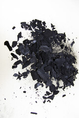coal isolated on white background