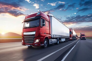 Trucks are essential for logistics, transporting goods across vast distances and connecting suppliers with consumers