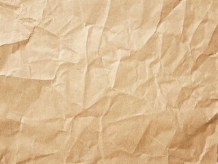 Fototapeta premium Brown wrinkle recycle brown paper background