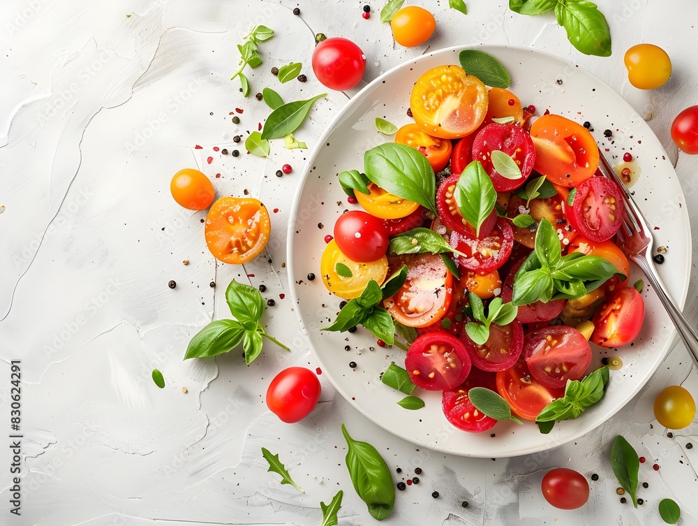 Poster visually appealing dish and food styling workshop creating delicious and nutritious meals with fresh