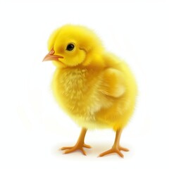 Obraz premium Chicken isolated on a white background