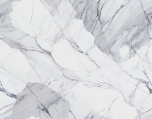 Fototapeta premium High-quality image of natural white marble with intricate gray veining, perfect for luxurious backgrounds.. AI Generation