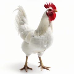 Fototapeta premium Chicken isolated on a white background