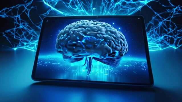 Human Brain Scan and Tags