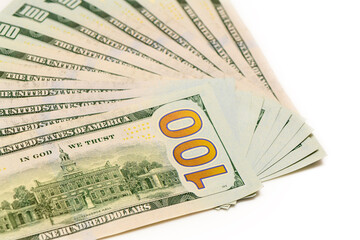 Sequentially Numbered 100 Dollar Bills