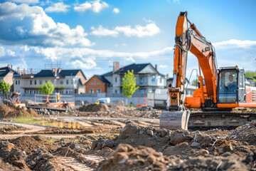 Fototapeta premium Construction sites