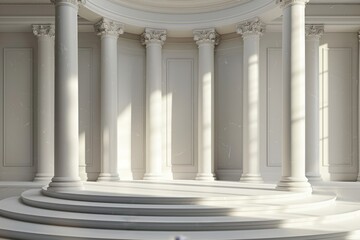 Classical Empty Podium