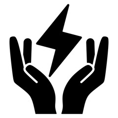 Obraz premium Save Energy Icon