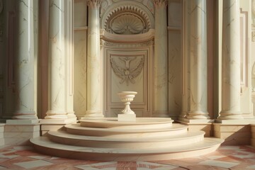 Classical Empty Podium