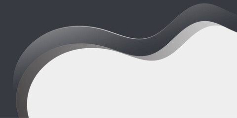 Simple background with liquid black line