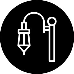 Vector Design Street Lamp Icon Style