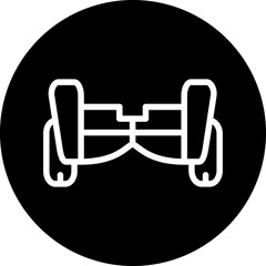 Vector Design Hoverboard Icon Style