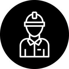 Vector Design Worker Icon Style