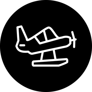 recommend clip art: Vector Design Seaplane Icon Style