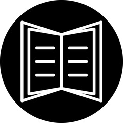 Vector Design Open Book Icon Style