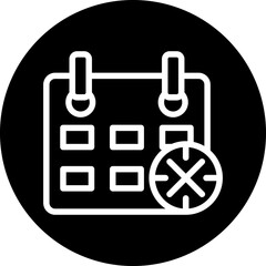 Vector Design Remove Event Icon Style